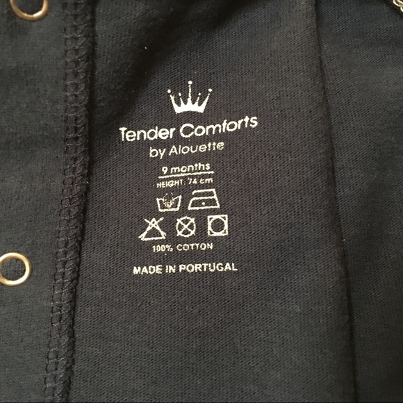 Tender Comforts baby boy t-shirt & shortall set 9m - Picture 9 of 9